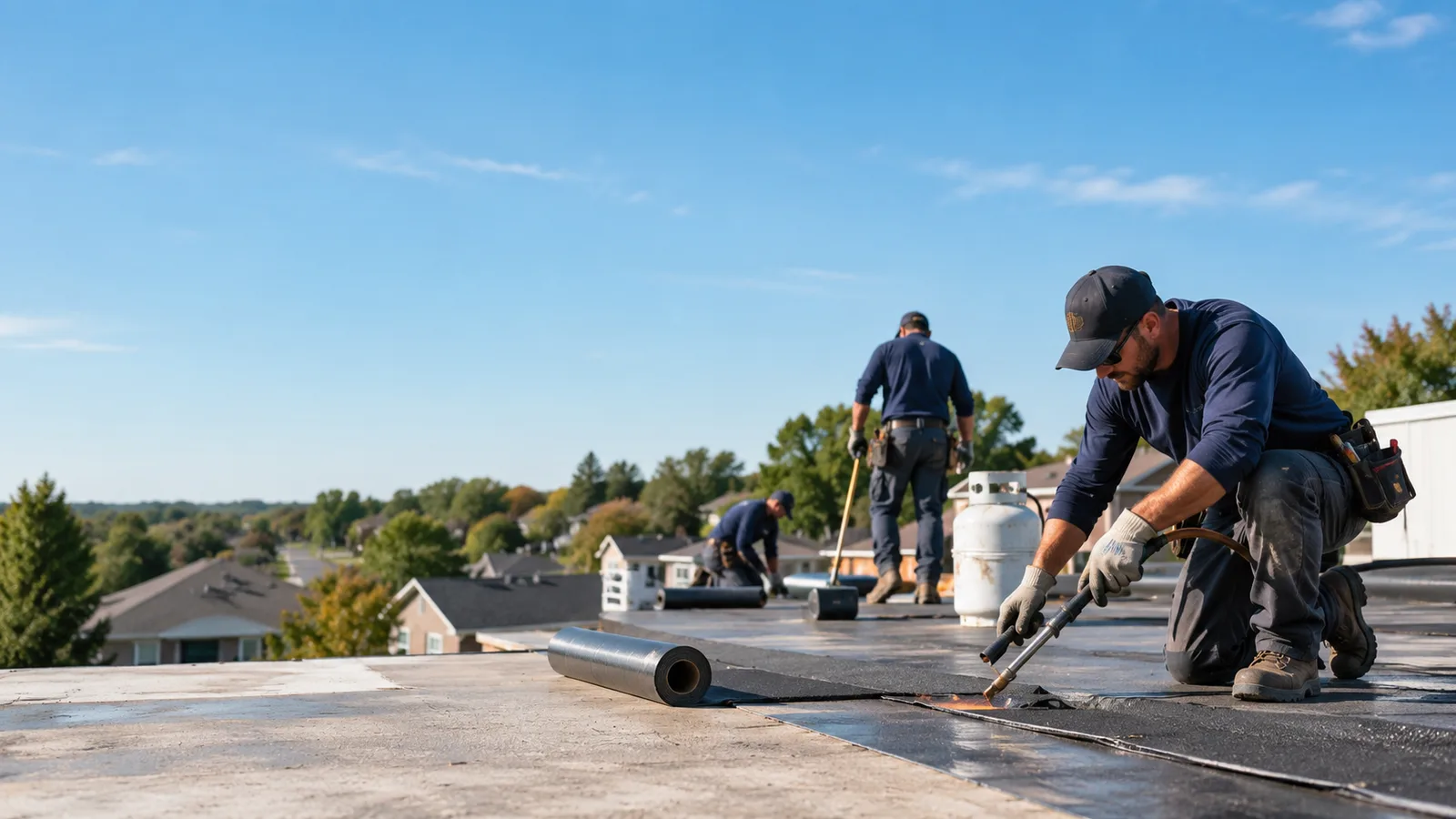 Flat Roof Leak Repair providers in Roundhill, KY